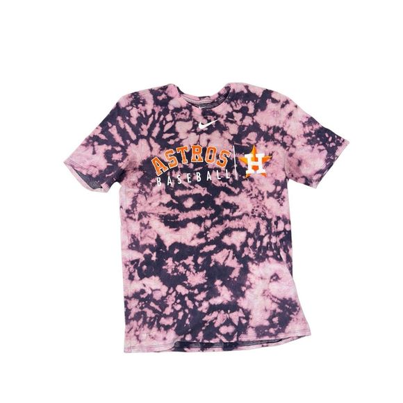 Houston Astros Baseball Nike Bleached Tee - Picture 1 of 4